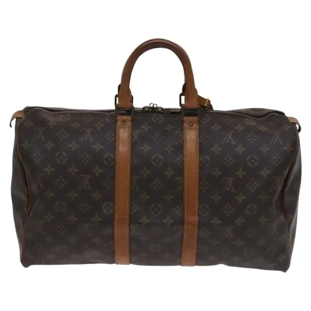 LOUIS VUITTON Monogram Keepall 45 Boston Bag M41428
